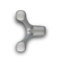 Крючок двухрожковый EVA UFO / алюминий матовый SC фото