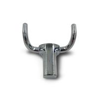 Крючок двухрожковый EVA BULL / хром PC фото