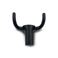 Крючок двухрожковый EVA BULL / черный матовый BLmatt фото