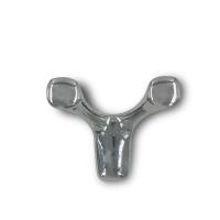 Крючок двухрожковый EVA UFO / хром PC фото