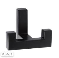 Крючок двухрожковый EVA NEO / черный матовый MBA фото