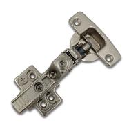 Петля с монт. планкой и аморт. EVA Initial 2way 4D, вкладная, (90/105), 48мм фото