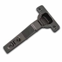 Петля мебельная с амортизатором EVA Advance soft угловая 45/95 48 мм цвет черный никель фото