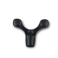 Крючок двухрожковый EVA UFO / черный матовый BLmatt фото