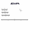 Ручка-пруток EVA CUSTOM DIAMOND / 160мм (L=210мм) рифленый черный матовый MBA фото