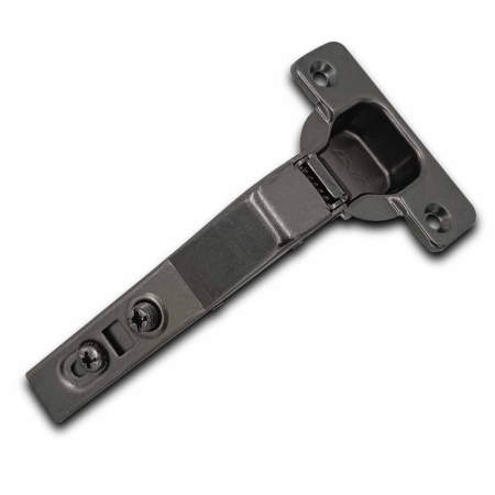 Петля с амортизатором EVA Advance soft, угловая, (45/95), 48мм, черный никель фото