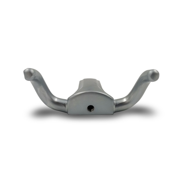 Крючок двухрожковый EVA BULL / алюминий матовый SC фото