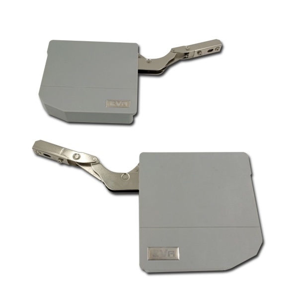 Подъемный механизм поворотный EVA Lift FLAP (S), KM1200-1800, H330-450мм, серый фото