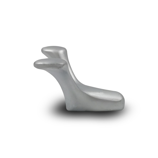 Крючок двухрожковый EVA UFO / алюминий матовый SC фото