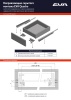 Направляющие скрытого монтажа EVA Quadro для ящиков частичного выдвижения с доводчиком и фиксатором 400 мм фото