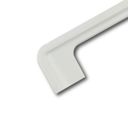 Ручка-скоба EVA GROOVE / 192мм (L=200мм) белый матовый WTmatt фото