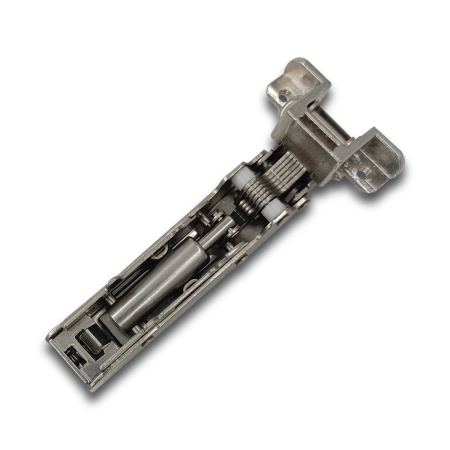 Петля с амортизатором EVA Advance soft, 2way, накладная, (90/105), УРП фото