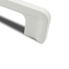 Ручка-скоба EVA GROOVE / 192мм (L=200мм) белый матовый WTmatt фото