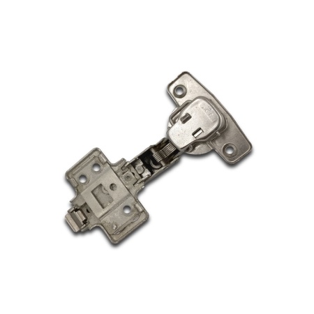 Петля с монт. планкой и аморт. EVA Initial 2way 4D, полунакладная, (90/105), 48мм фото