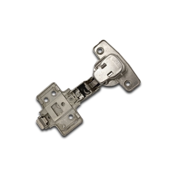 Петля с монт. планкой и аморт. EVA Initial 2way 4D, полунакладная, (90/105), 48мм фото