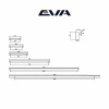 Ручка-профильная EVA BAND / 512мм (L=537мм) черный матовый MBA фото