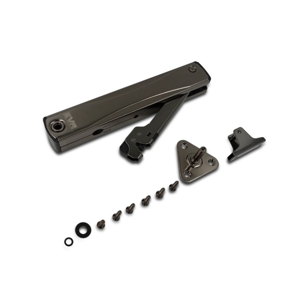 Подъемный механизм поворотный EVA Lift FLAP SOLO (M), KM1200-1750, H240-500мм, черный никель фото