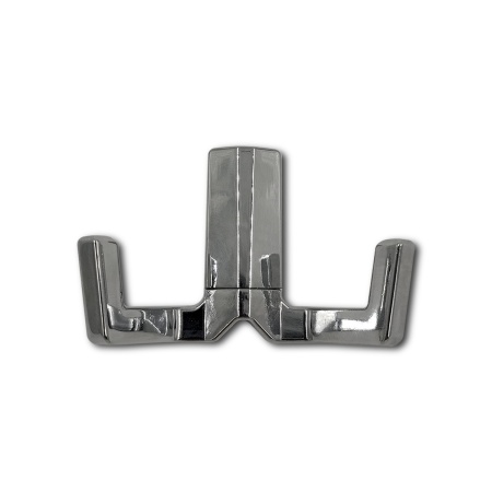 Крючок двухрожковый EVA ANGLE / хром PC фото