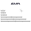 Ручка-пруток EVA CUSTOM CLEAN / 960мм (L=1020мм) гладкий золото матовое брашированное BBM фото