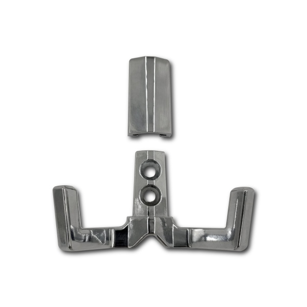 Крючок двухрожковый EVA ANGLE / хром PC фото