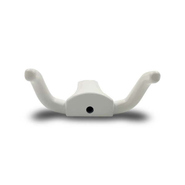 Крючок двухрожковый EVA BULL / белый матовый WTmatt фото