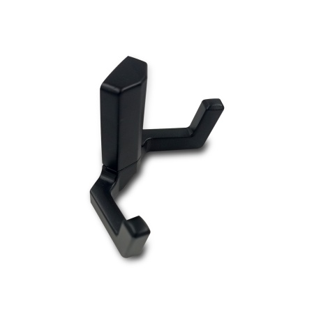 Крючок двухрожковый EVA ANGLE / черный матовый BLmatt фото