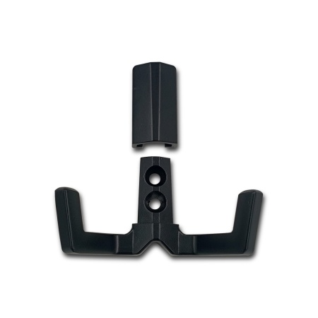 Крючок двухрожковый EVA ANGLE / черный матовый BLmatt фото