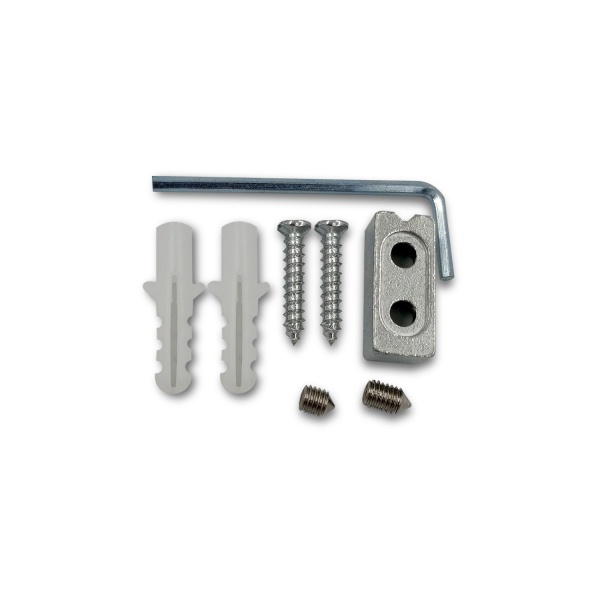 Крючок двухрожковый EVA BULL / латунь шлифованная матовая BB  фото