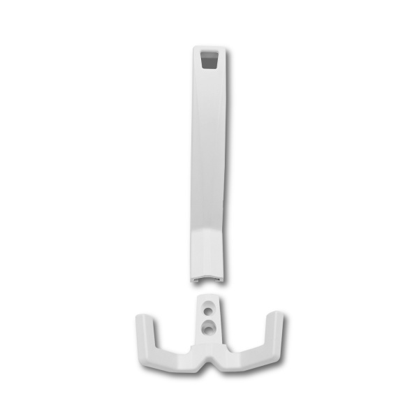 Крючок трехрожковый EVA ANGLE / белый матовый WTmatt фото