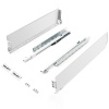 Комплект ящика EVA SlightBox частичное выдвижение с доводчиком 120х450 мм цвет белый фото