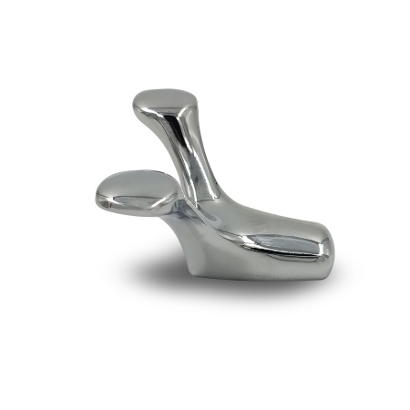 Крючок двухрожковый EVA UFO / хром PC фото