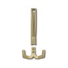 Крючок трехрожковый EVA ANGLE / латунь шлифованная матовая BB  фото