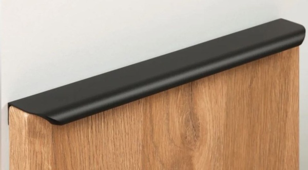 Ручка торцевая EVA BALANCE / 512мм (L=597мм) черный матовый MBA фото