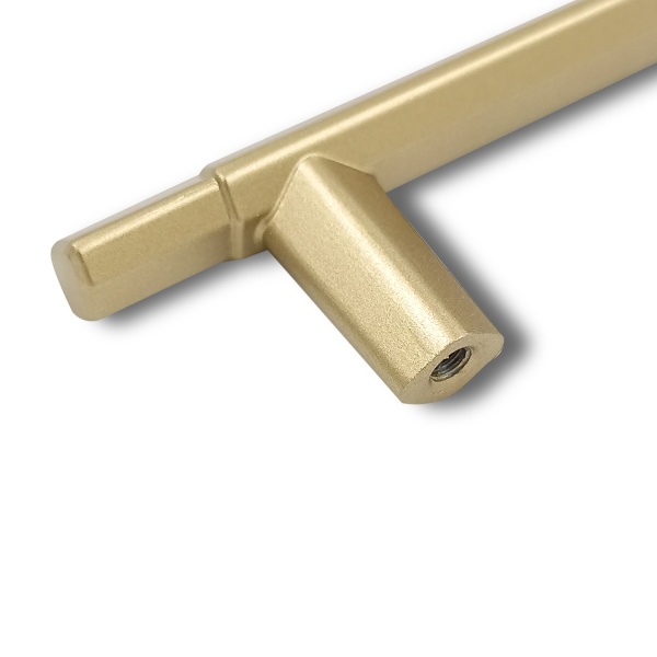 Ручка-рейлинг EVA VERGE / 128мм (L=172мм) золото матовое GA фото